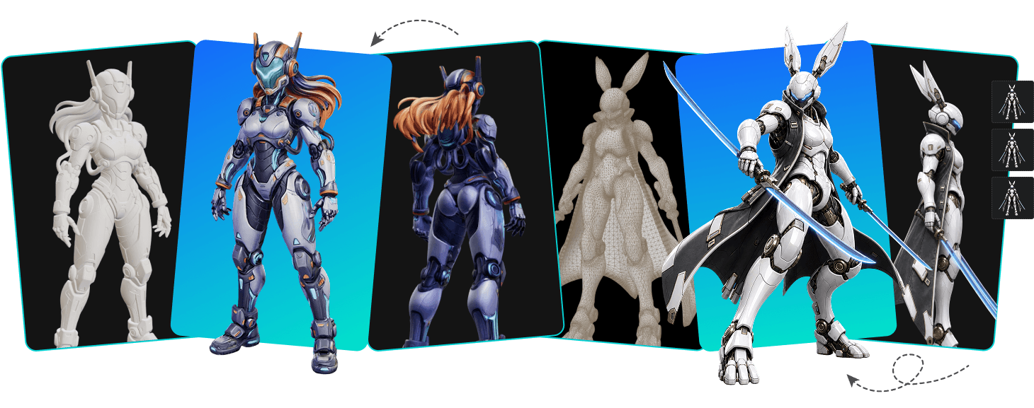 V2Fun 3D creation workflow showcase
